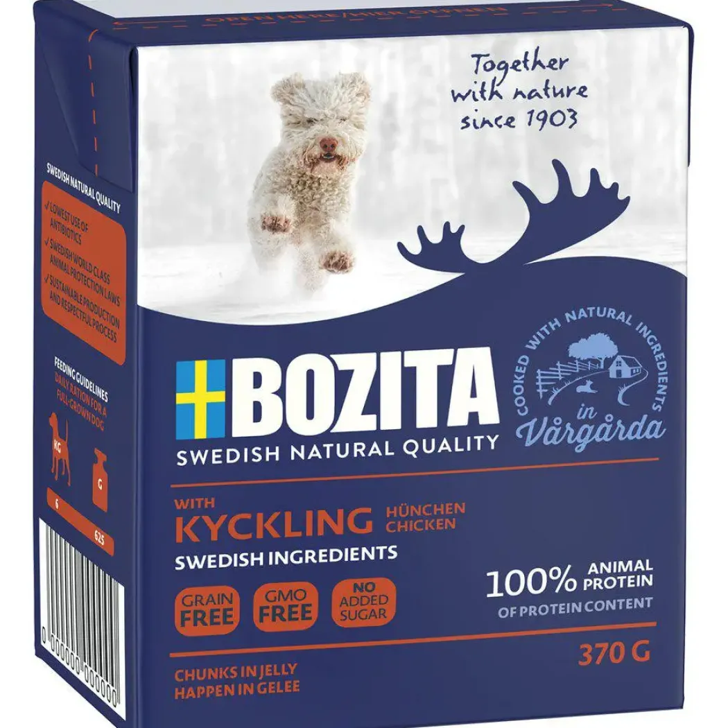 Bozita Naturals Tender Chicken 370 g - Naturlige råvarer