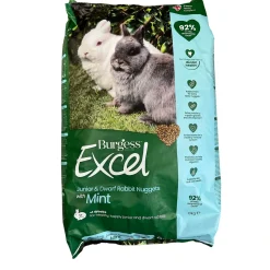 Burgess Excel Junior & Dværg Kanin Mint 10 kg - unge kaniner