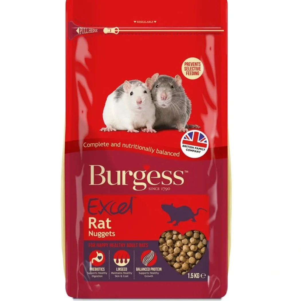 Burgess Excel Rotte Luksus Fuldfoder 1,5 kg