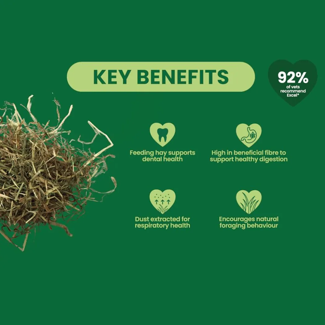 Burgess Excel Timothyhø med Mælkebøtte og Morgenfrue 1 kg