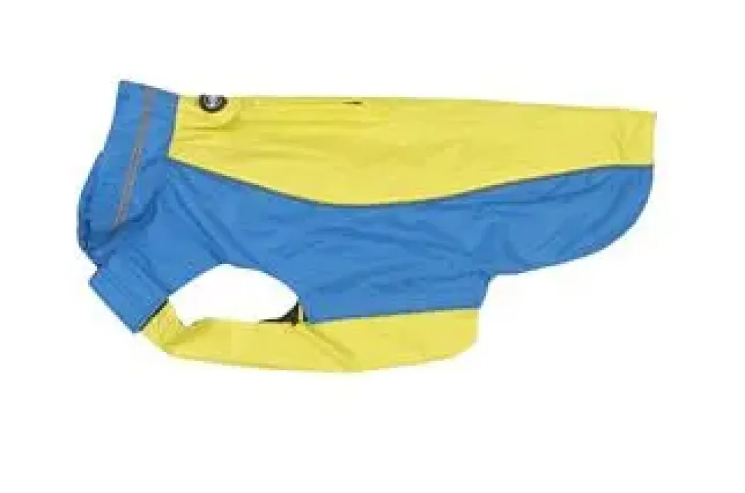 BUSTER outdoor regnjakke Lime/Denim XL