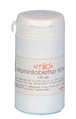 B vitaminer til hund 130 tabletter - Sund pels og energi