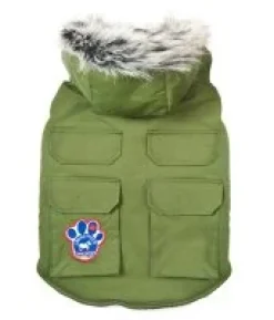 Canada Pooch Everest Explorer hundejakke Militærgrøn 60 cm nr 24