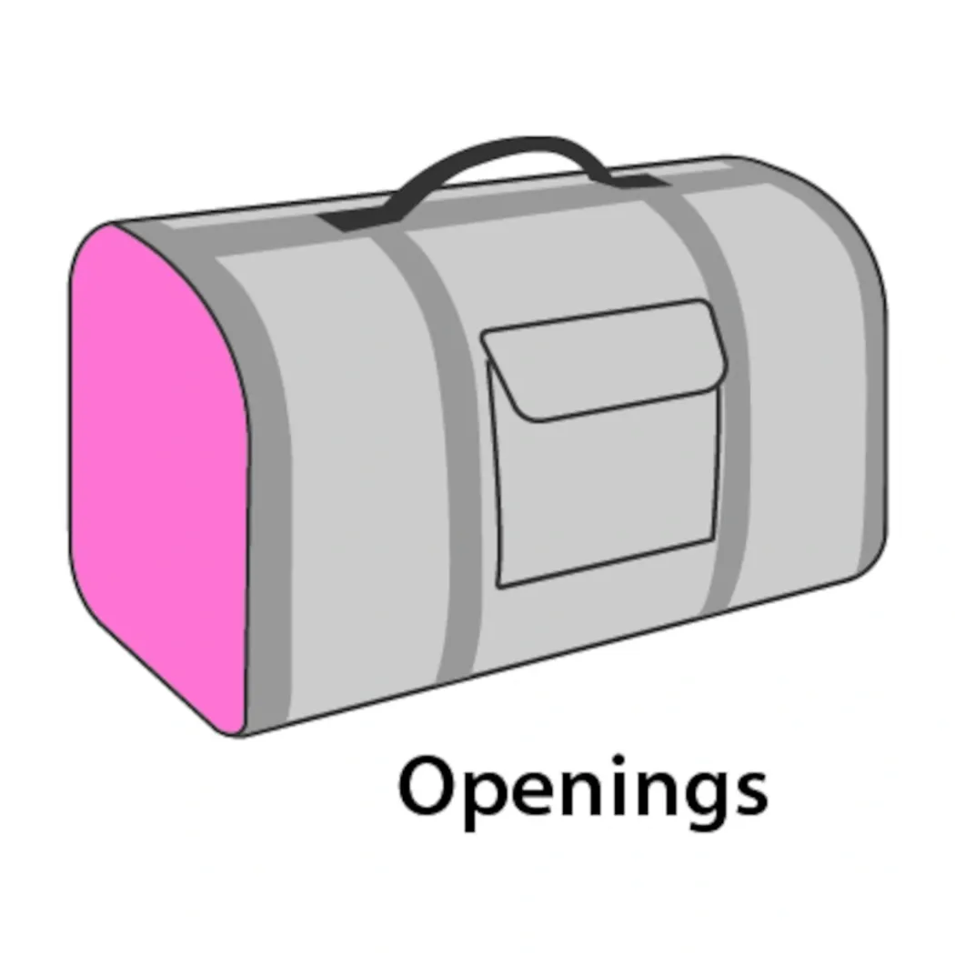 Carrying Bag Chloe 2 45x26x26 cm