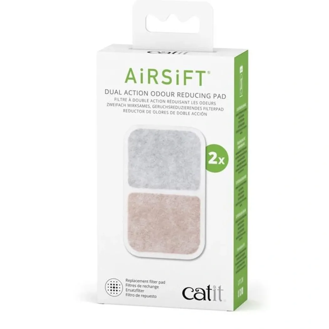 CatIt Airsift Dual Action Filterkassette 2 stk i pakning