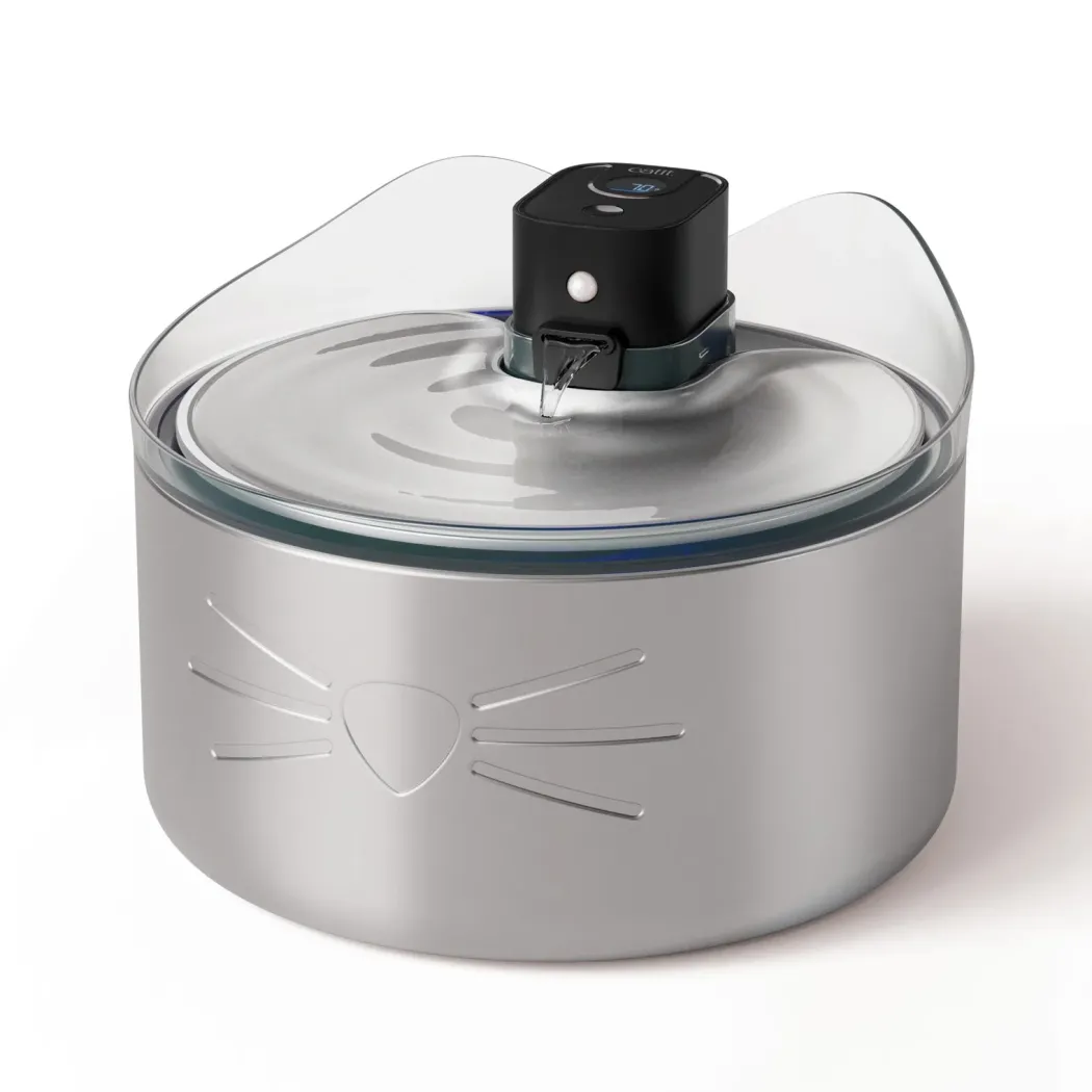 Catit Pixi Drikkefontæne Rustfrit stål UV-C 5 Liter