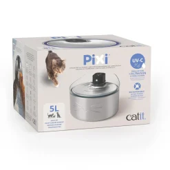 Catit Pixi Drikkefontæne Rustfrit stål UV-C 5 Liter