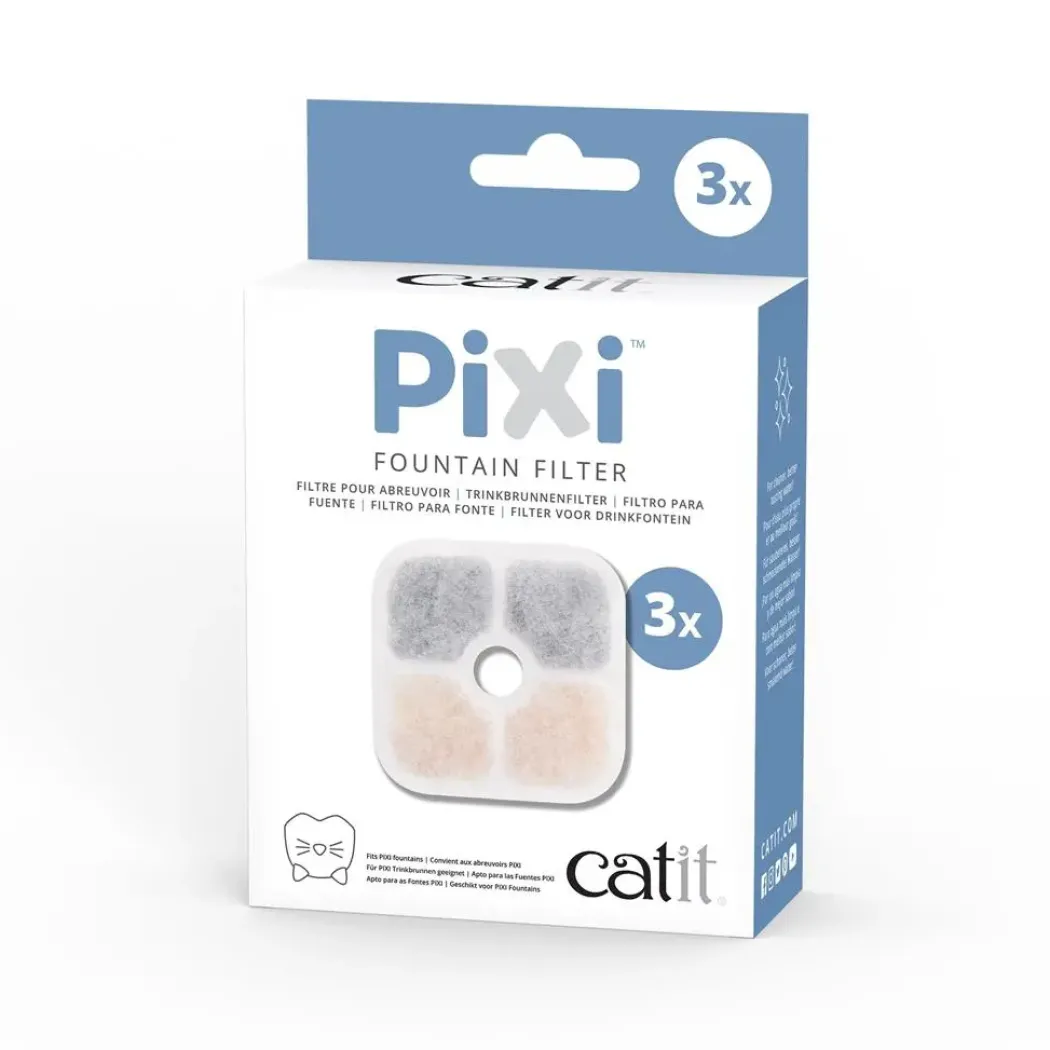 Catit Pixi Filter til Drikkefontæne 3 stk