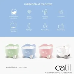 Catit Pixi Smart Drikkefontæne i Hvid (WIFI)