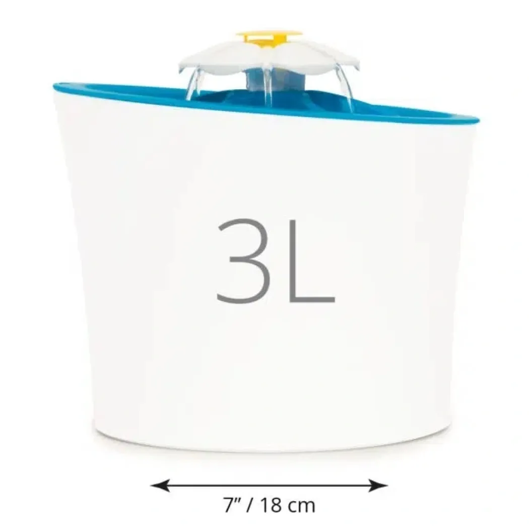 Catit Senses 2.0 Flower Fountain (drikkeautomat) 3 L med LED