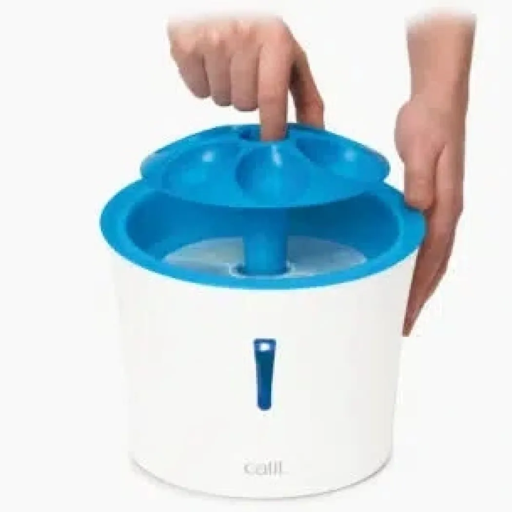 Catit Senses 2.0 Flower Fountain (drikkeautomat) 3 L med LED