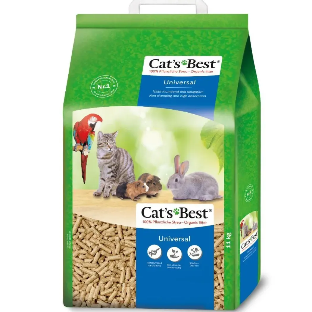 Cats Best Universal 11 kg (ligesom træpiller) 20 L