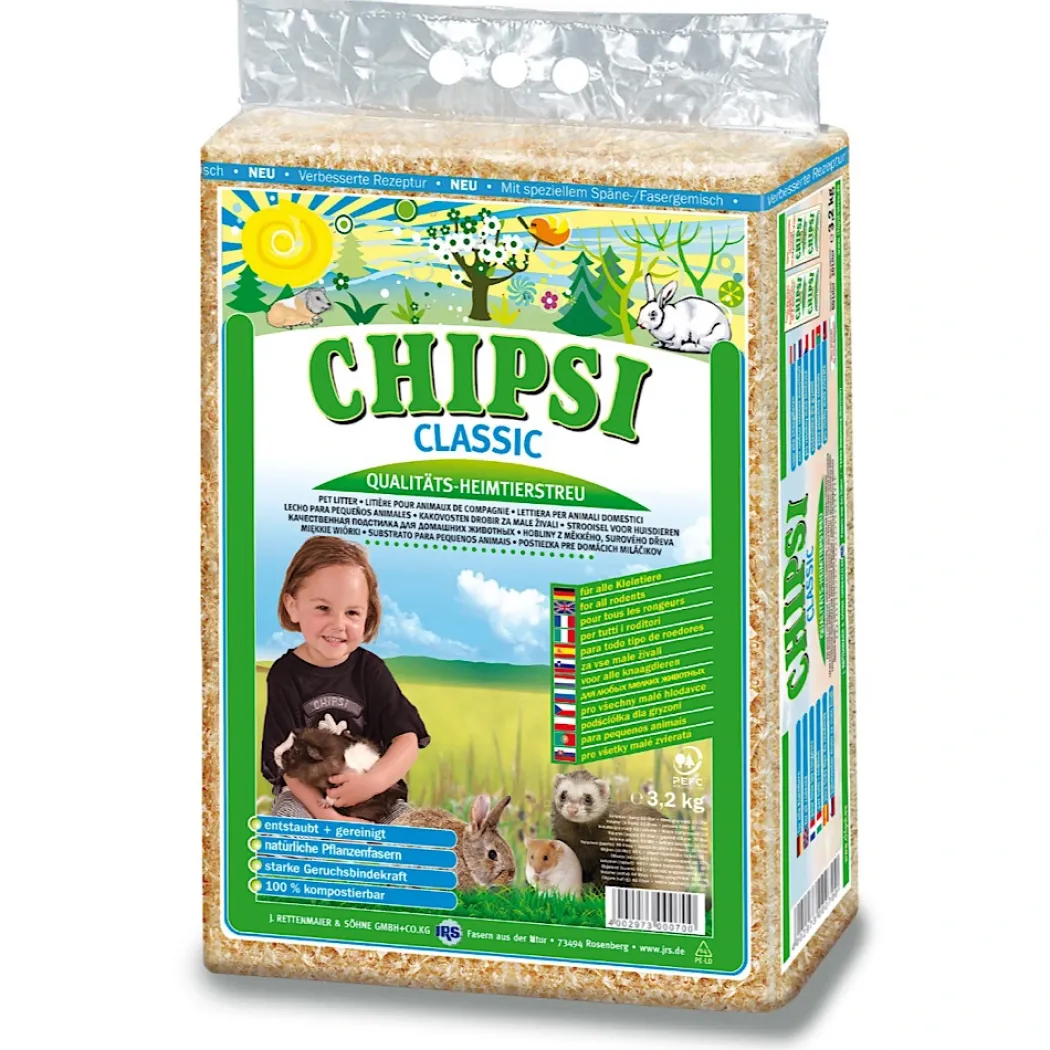 Chipsi Classic Spåner 3,2 kg