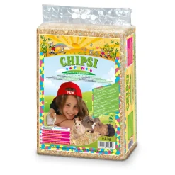 Chipsi Fun træspåner med celluloseflager til kanin og marsvin 4 kg