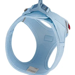 Curli Vest hundesele Clasp Air Mesh Skyblue 3XS bryst 27-30 cm - let og sikker komfort