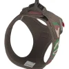 Curli Vest Hundesele Clasp Air Mesh M Camo - let og behagelig sele til daglige gaature
