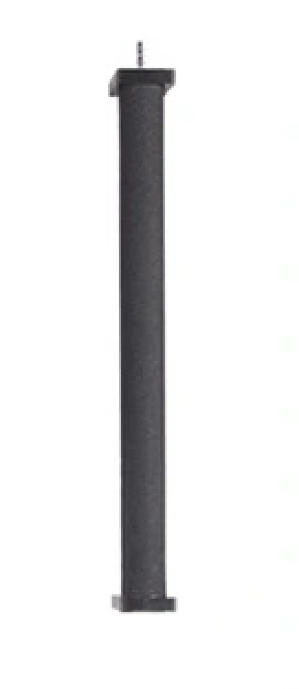 Dae Yang proffesionel Gummi luftsten Sort 40 cm X Ø 30 mm
