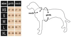 D & D All Season Hundesele XL - Hals 60-86 cm livvidde 68-94 cm