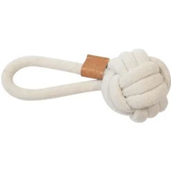 D&D Home Harper Ball L 27 cm Natur Knudereb 15 mm - hundelegetøj