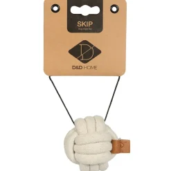 D&D Home Skip Ball XS 6 cm Natur Knudereb 10 mm - hundelegetøj