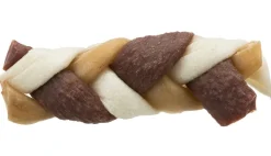 Denta Fun Flettet Tyggeben 85 g - robust hundesnack med bid i