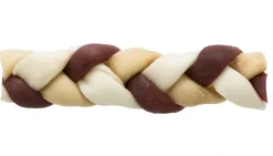Denta Fun Flettet Tyggeben 85 g - robust hundesnack med bid i