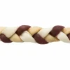 Denta Fun Flettet Tyggeben 30 g - robust hundesnack med bid i