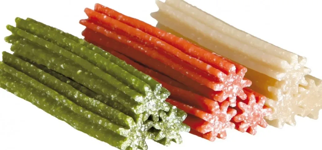 Denta Fun Ris Tyggeben til hunde 12 cm (vegetabilsk) - Tyggepinde til små hunde