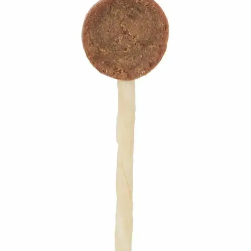 Denta Fun Slikkepind med okse og and 8 cm - hundesnack