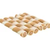 Denta Fun Tyggerulle med Kyllingefyld 10 cm - tyggeglæde til hunde