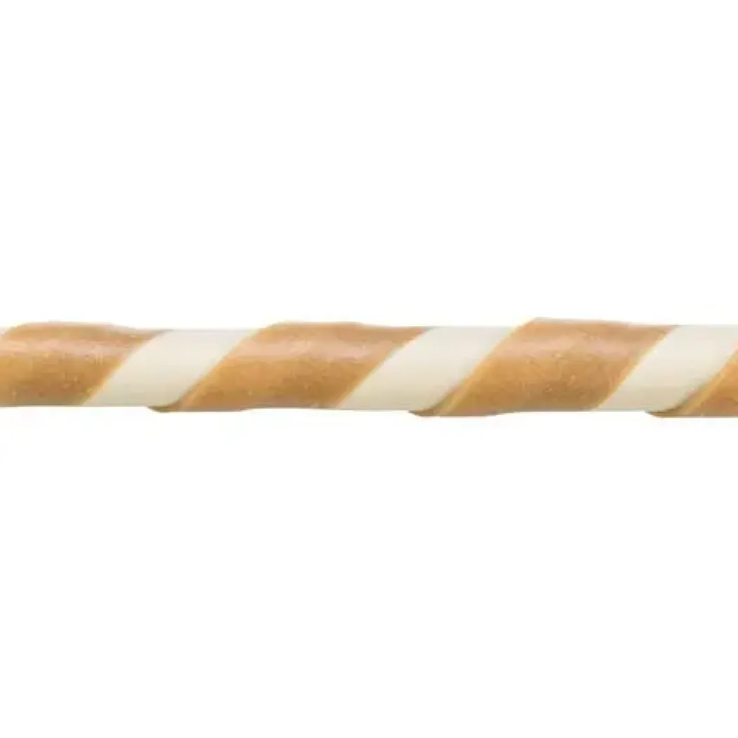 Denta Fun Tyggerulle med Kyllingefyld 10 cm - tyggeglæde til hunde
