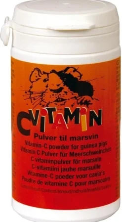 Diafarm C-vitamin pulver til Marsvin 100 g