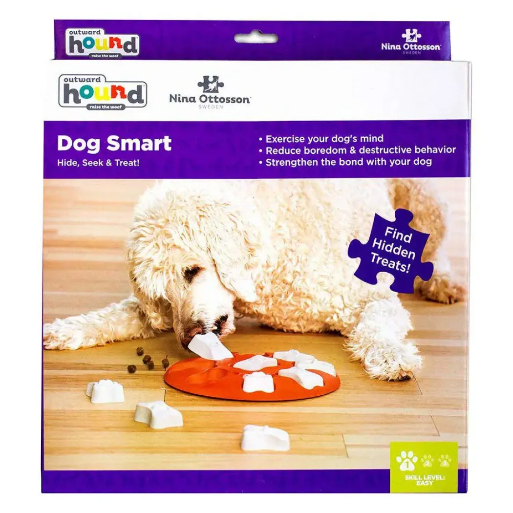 Dog Smart Aktivitetslegetøj Niveau 1 - begynderspil til hunde