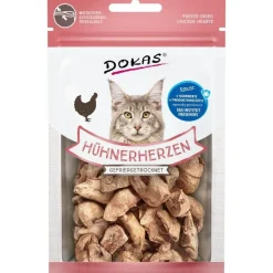 Dokas Kat Frysetørrede kyllingehjerter 15 Gram