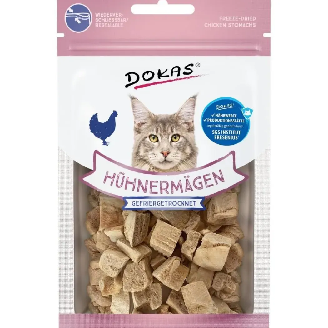 Dokas Kat Frysetørrede kyllingemaver 12 Gram