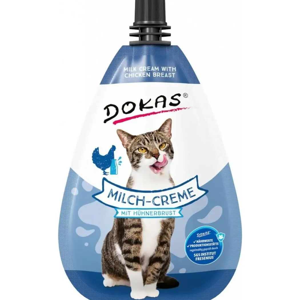 Dokas Kat Mælkecreme med kyllingebryst 80 Gram