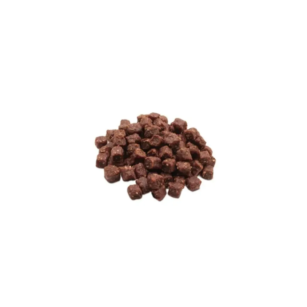 Dokas Stykker med æble og banan 105 g - frugtige hundesnacks