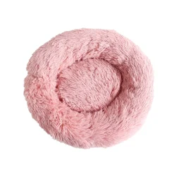 Donut Cozy Hundeseng Lyserød 50 cm - blød og hyggelig seng til små hunde