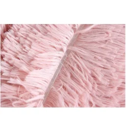 Donut Cozy Hundeseng Lyserød 60 cm - blød seng til mellemstore hunde