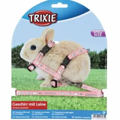 Dværgkanin/Marsvin sele nylon med line