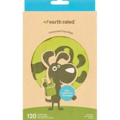 Earth Rated Øko hømhømposer Unscented 15 stk