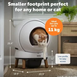 Ecom Smartspin Auto Litter Box Automatisk Kattetoilet ZAL10-17986