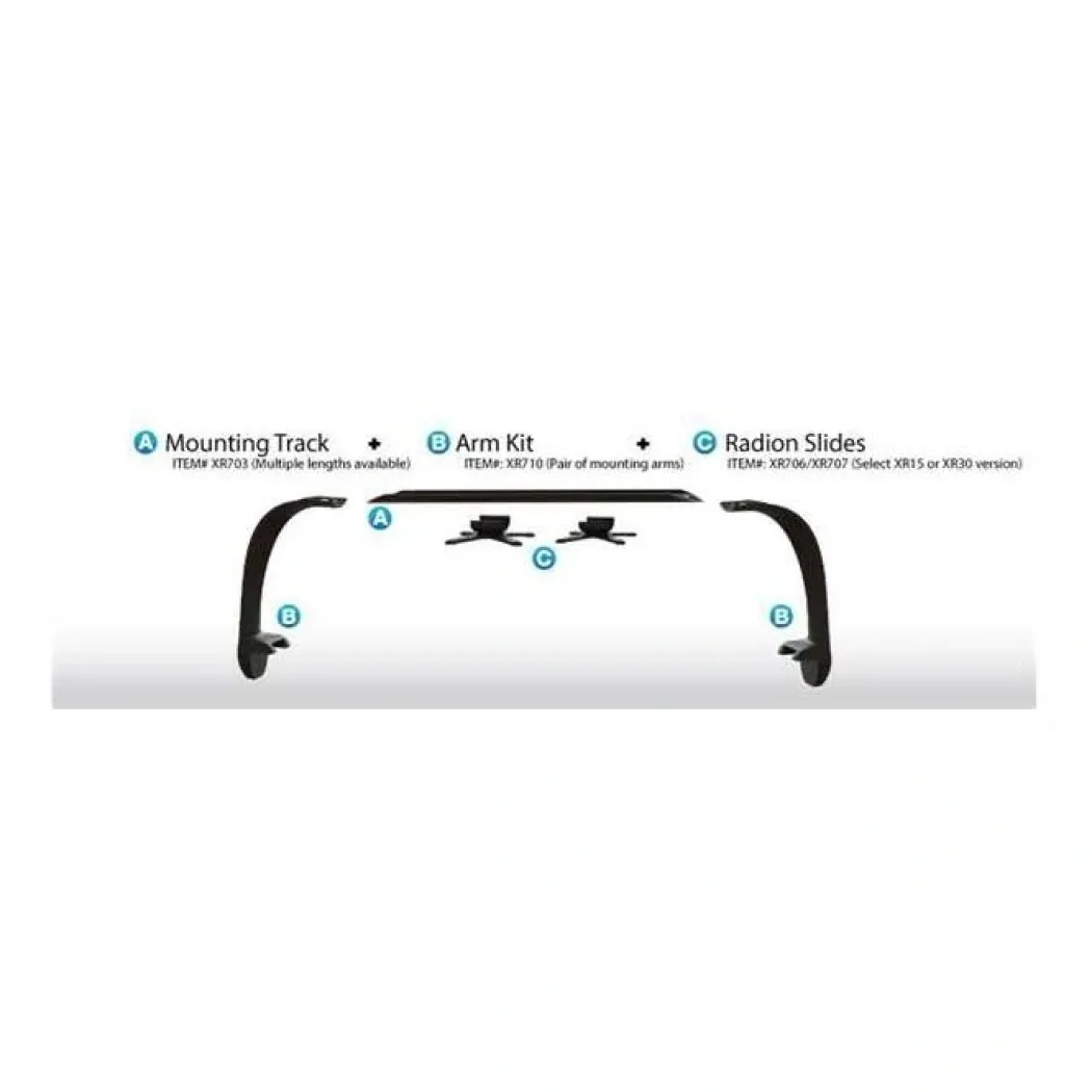 Ecotech Marine Montering til Radion G5 Multi RMS skinnesystem