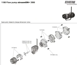 Eheim cirkulationspumpe streamON +3500