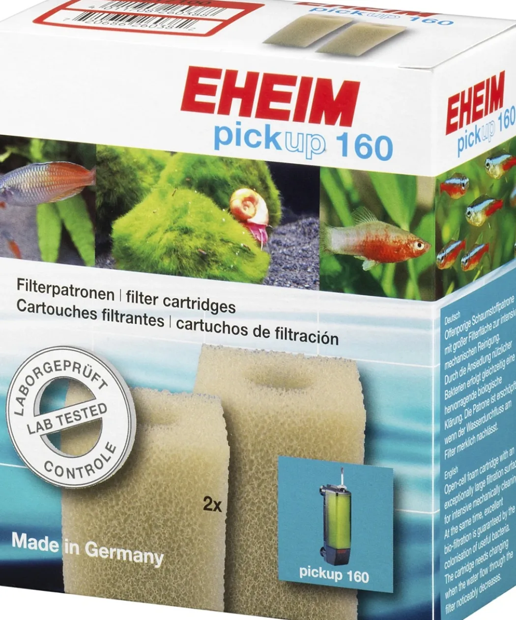 Eheim Filtersvampe 2 stk til 2010 (2617100) Pickup 160