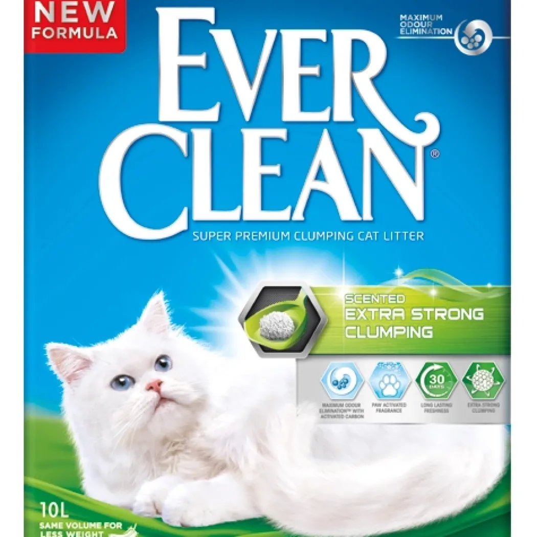 Ever Clean Extra Strong Kattegrus 10 L