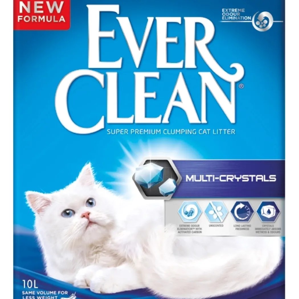 Ever Clean Multi-Crystals Kattegrus 10 L
