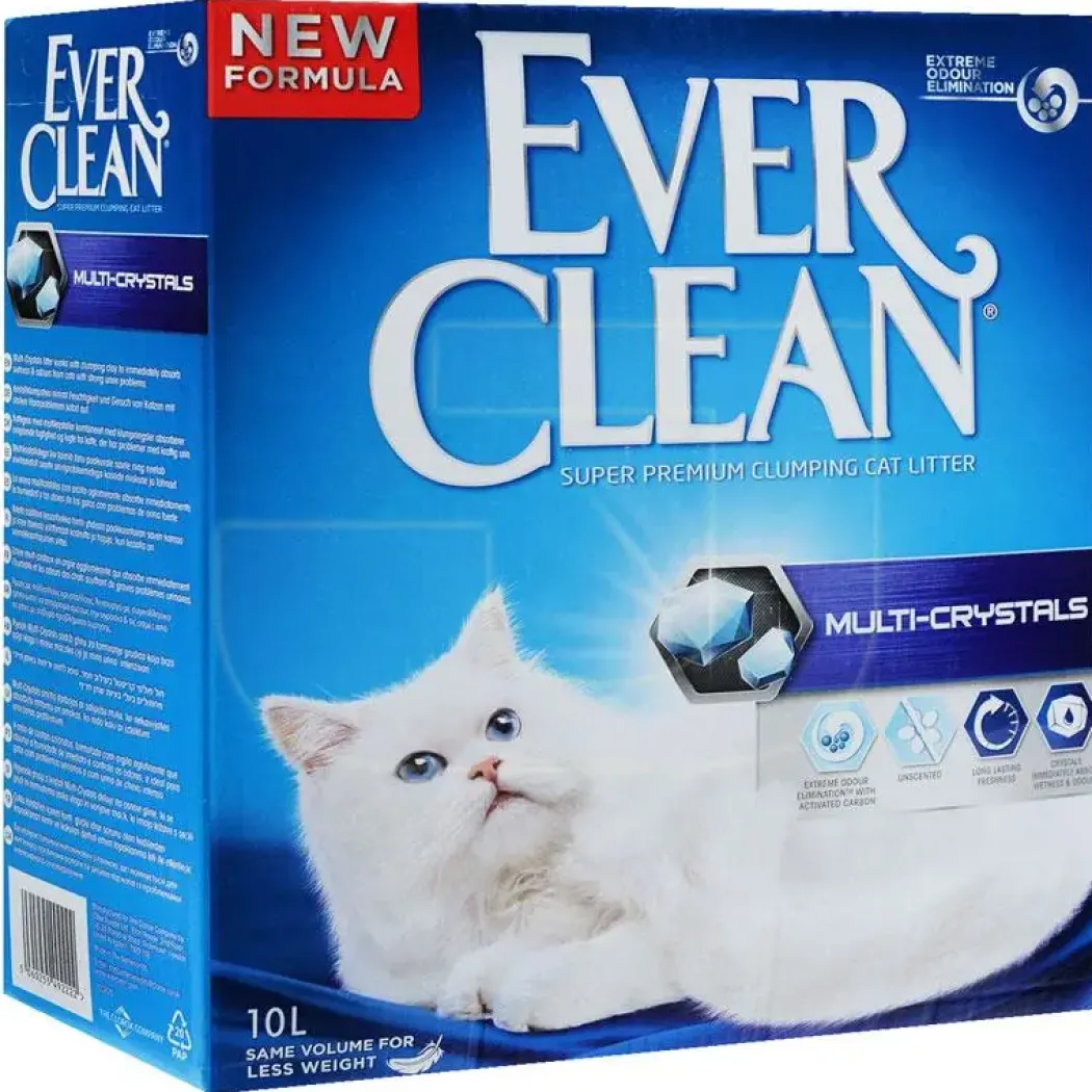 Ever Clean Multi-Crystals Kattegrus 10 L