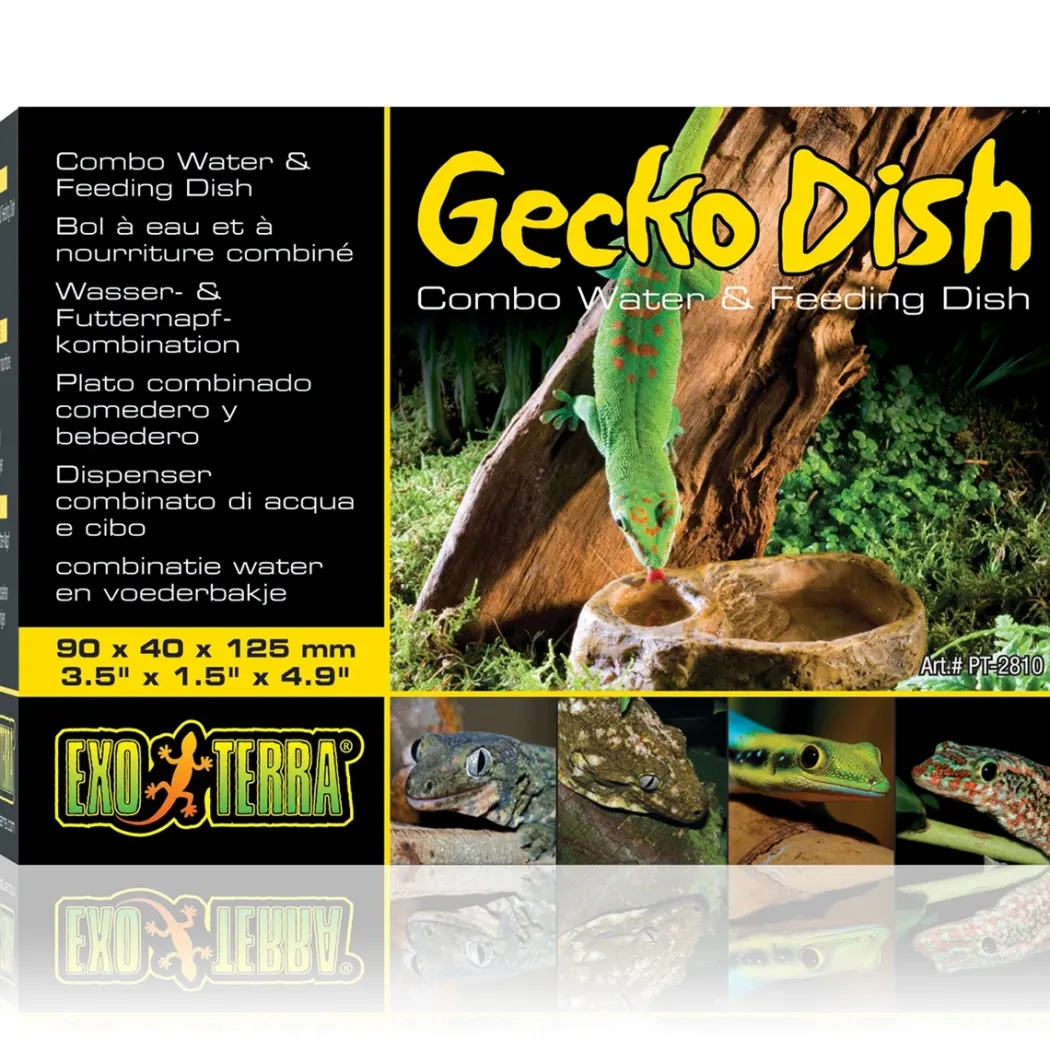 Exo Terra Gecko vand og foderskål