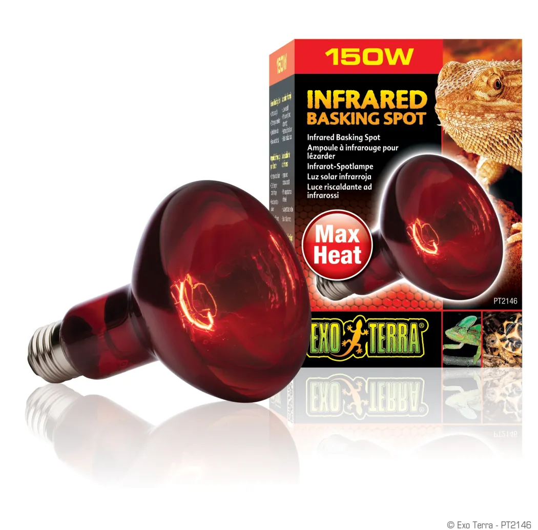 Exo Terra Heat Glo Infrarød spot 150 w